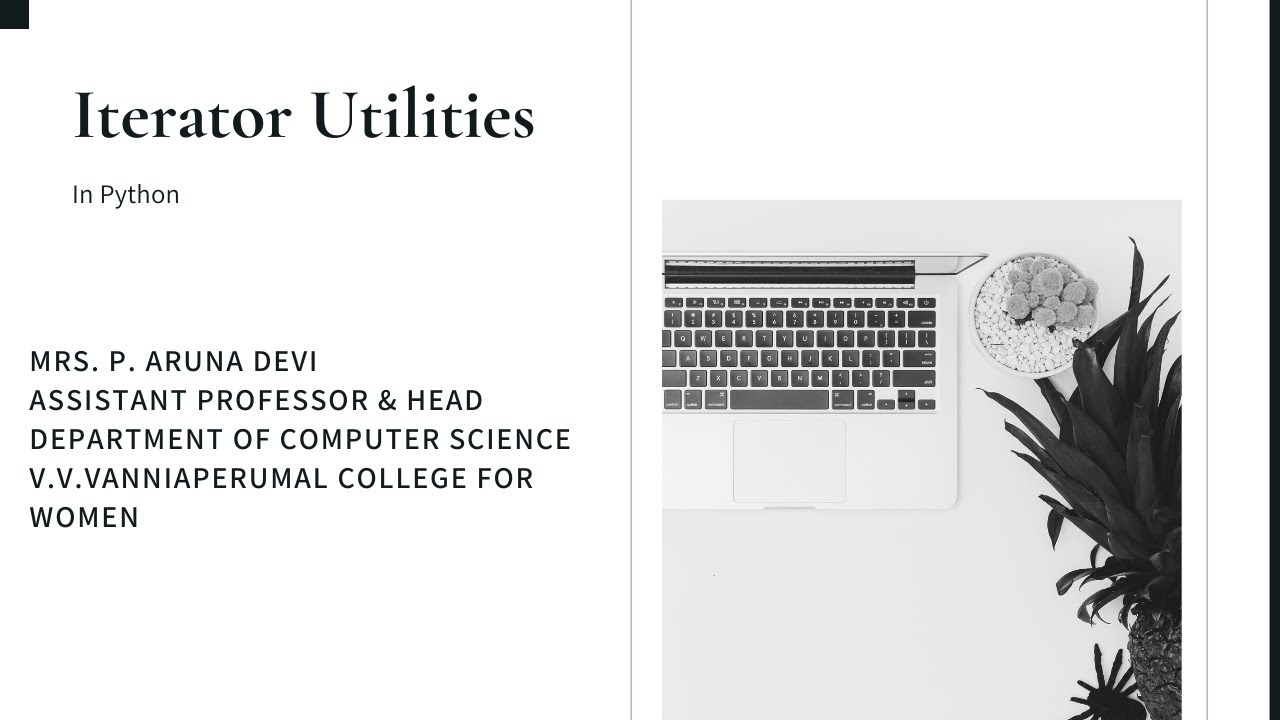 Iterator Utilities | Parallel Iteration - YouTube
