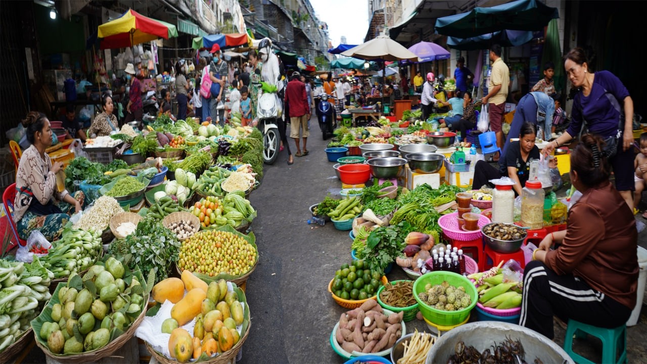 Compilation Street Market In Town 2026 – Plenty Various Food Selling In Market & Lifestyle Vendors