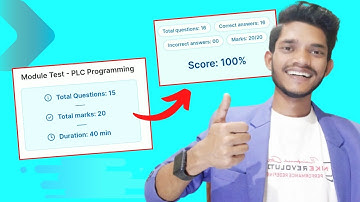 Module Test - PLC Programing 🔥 | Module Test PLC Programing Result | Shahnawaz Creator