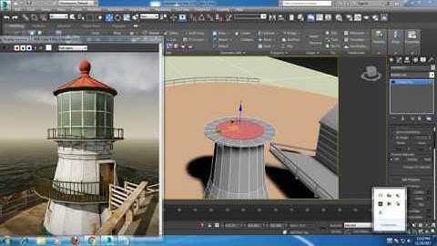 Tutorial on Modeling texturing and lighting a 3d environment in 3dsmax using Vray ( Part 3)