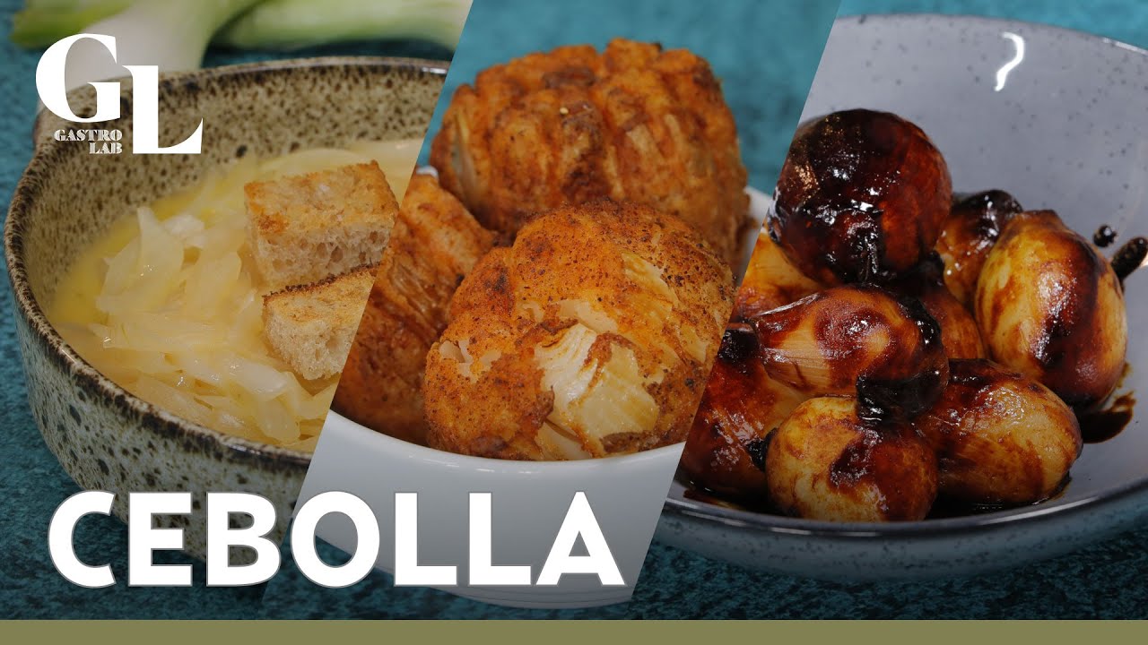 3 recetas económicas con CEBOLLA CAMBRAY: Sopa, fritas y cebollitas negras