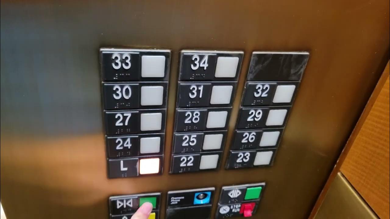Chime glitch! 1984 Otis Elevonic 401 Mid Rise Elevator 9 DocuSign