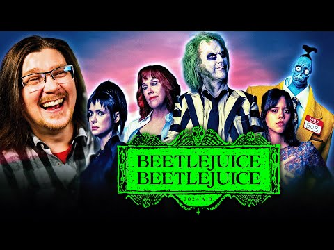 BEETLEJUICE BEETLEJUICE (2024) MOVIE REACTION | First Time Watching | Halloween 2024 | Review