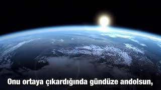 Abdullah Altun Şems Suresi Mealli.