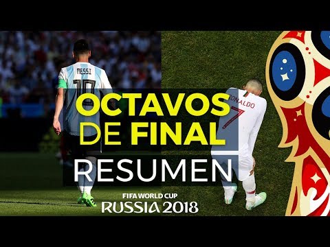 Resumen | Francia 4-3 Argentina • Uruguay 2-1 Portugal | Octavos de Final • Mundial Rusia 2018