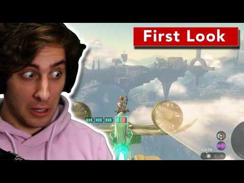 *NEW* The Legend of Zelda: Tears of the Kingdom Gameplay Preview REACTION - Stream Highlights