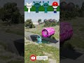 🔥Boost,Dicoking,DinoQuen,Francesco P🔦XSAR Cars🚗VS Barbiev Bollard BeamNG🚗🎮 Shorts!🔥