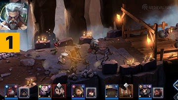 Gods Raid: Team Battle RPG Gameplay Walkthrough Part 1 (iOS, Android)