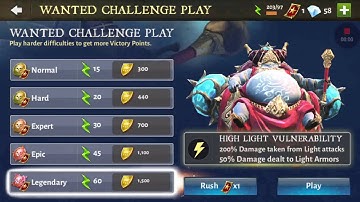 DH5-wanted challenge play