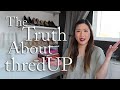 THE TRUTH ABOUT SELLING ON THREDUP - Not Sponsored Honest Pros &amp; Cons Earth Day Sustainable Fashion