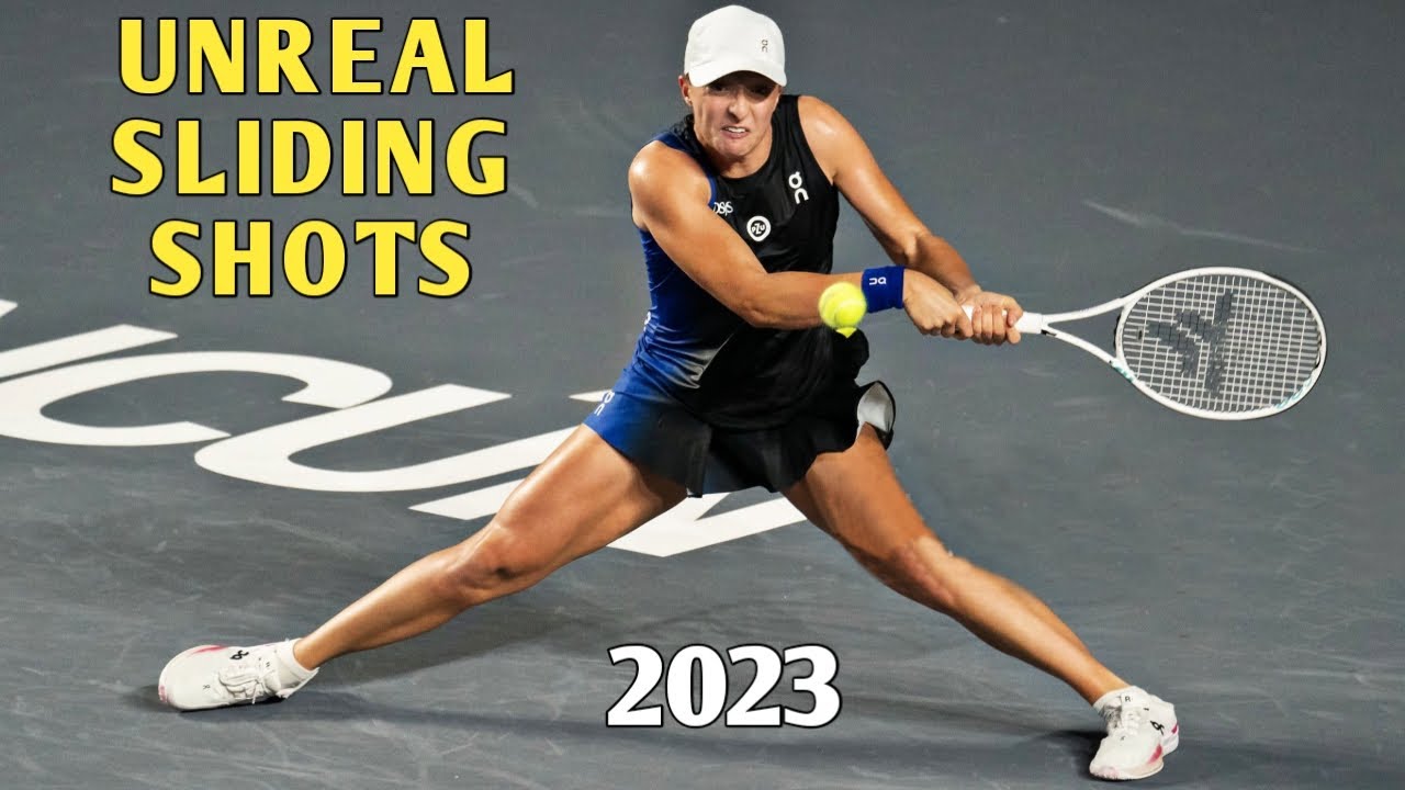 Iga Swiatek Sliding Defense is Something out of the World - Tennis 