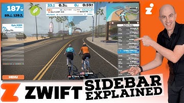 Swift ZWIFT Tip: Zwift Sidebar Explained // ZwiftInsider
