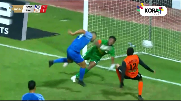 أهداف مباراة | سموحة 2-1 فاركو | الجولة الثامنة | الدوري المصري 2024/2023