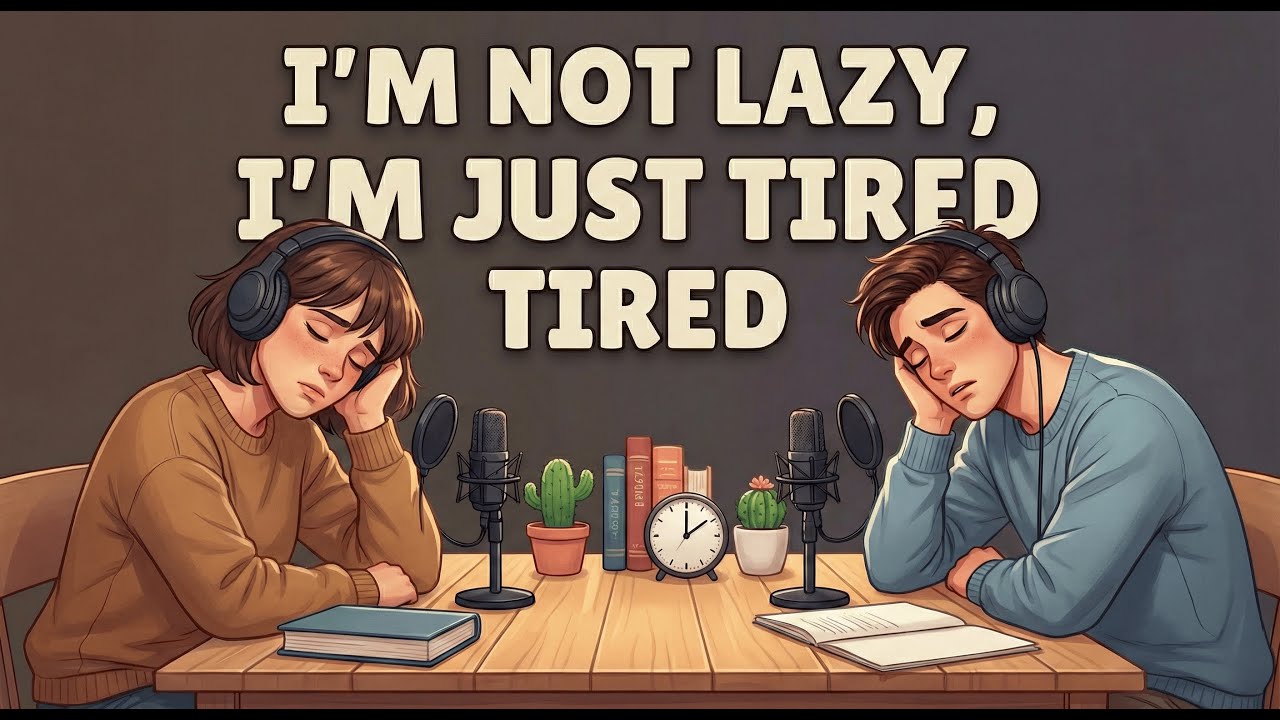 Tired Ru English Podcast for Easy Conversation in Daily Life I’m Not Lazy, I’m ...