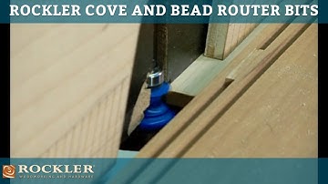 Rockler Cove and Bead Router Bits