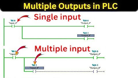 Control Multiple Outputs in PLC | TIA Portal tutorial