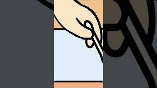 How to write secret messages 🤫 #shorts #scienceexperiment #animation #cartoon #kidsvideo #kids