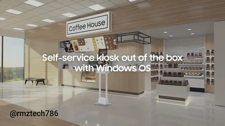 Kiosk || Self-Service Out Of The Box With Windows OS || @rmztech786