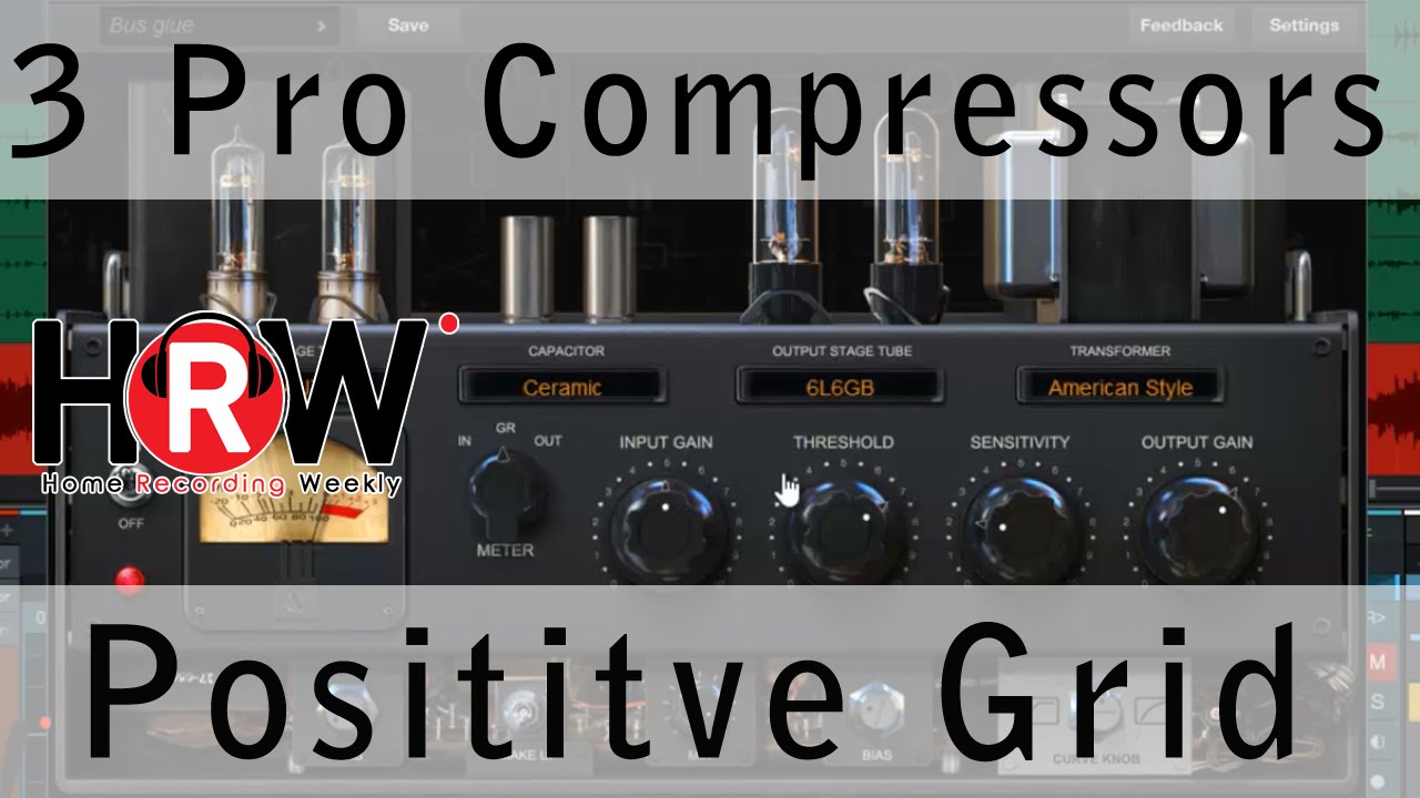 Positive Grid Pro Compressors demo - YouTube
