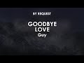 Goodbye Love | Guy