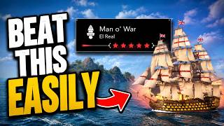 How To Beat 5 Star Ships in Assassin's Creed Black Flag Resynced (EASY METHOD)