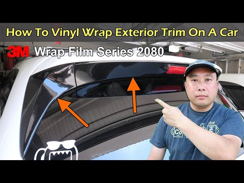 Can You Vinyl Wrap Plastic Trim On A Car