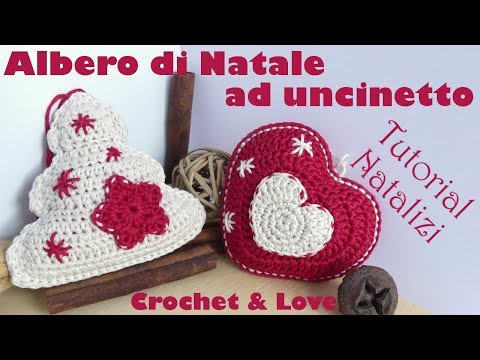 Albero Di Natale Uncinetto Youtube.Albero Di Natale E Stella Ad Uncinetto Sub Eng Y Esp Tutorial Natalizi Youtube