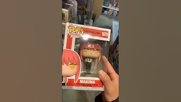 Makima funko pop chainsaw man #makima #makimachainsawman #chainsawman #funkopop 💖❤️💛