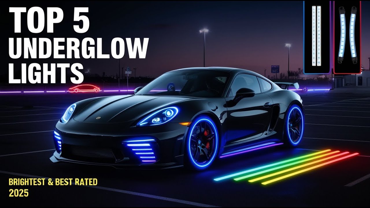 5 лучших ламп нижнего свечения для автомобилей в 2025 году | Обзор самых ярких светодиодных компл...