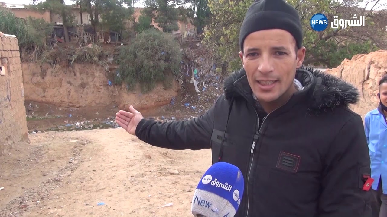 الجلفة : خطر فيضان وادي العنصر يهدد عشرات العائلات