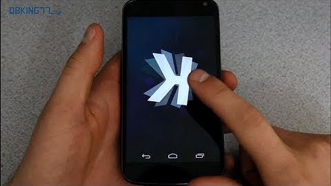 Manually Update the Nexus 4 to Android 4.4 KitKat