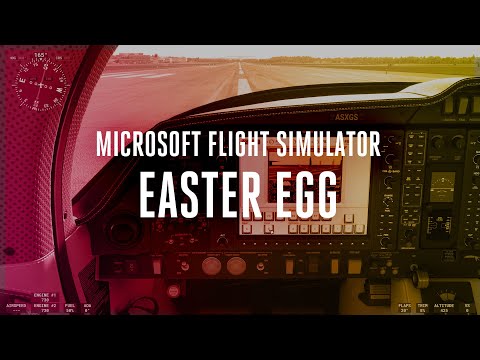 Amazing Microsoft Flight Simulator Easter egg