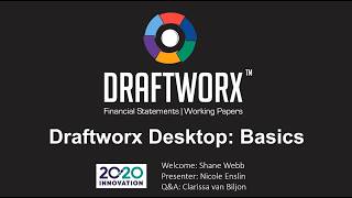 Draftworx Desktop Basics July 2026 screenshot 2