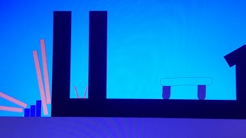 Algodoo Ping-Pong Trampoline