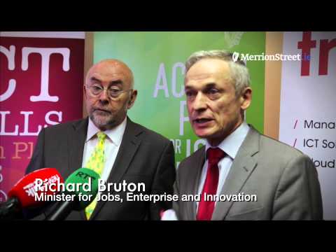 Ministers Quinn and Bruton launch the ICT Skills Action Plan