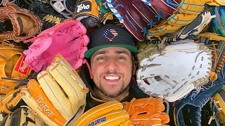 Full Baseball Glove Collection After 10 Years...