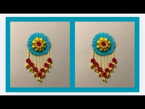 Diy Paper Wall Decoration | Paper Craft | Wall Hanging Idea 