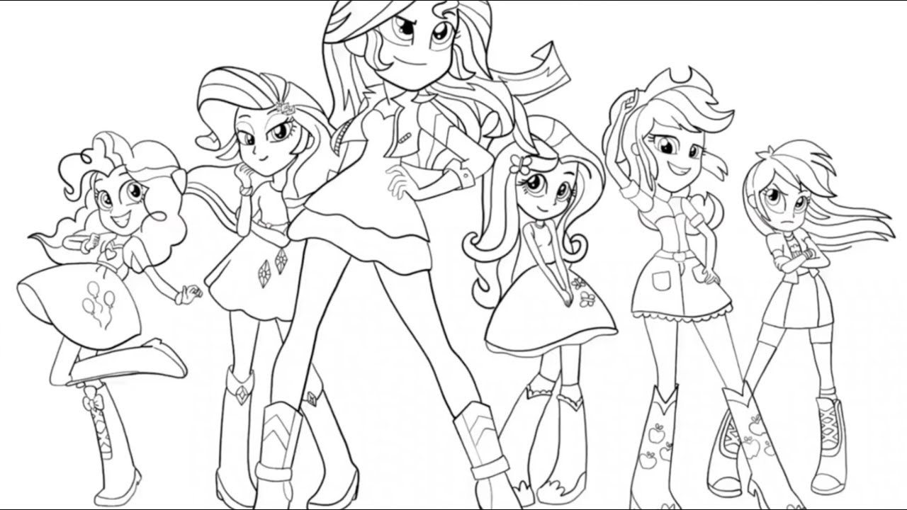 Equestria Daily - MLP Stuff!: Generation 5 Coloring Pages And Locations