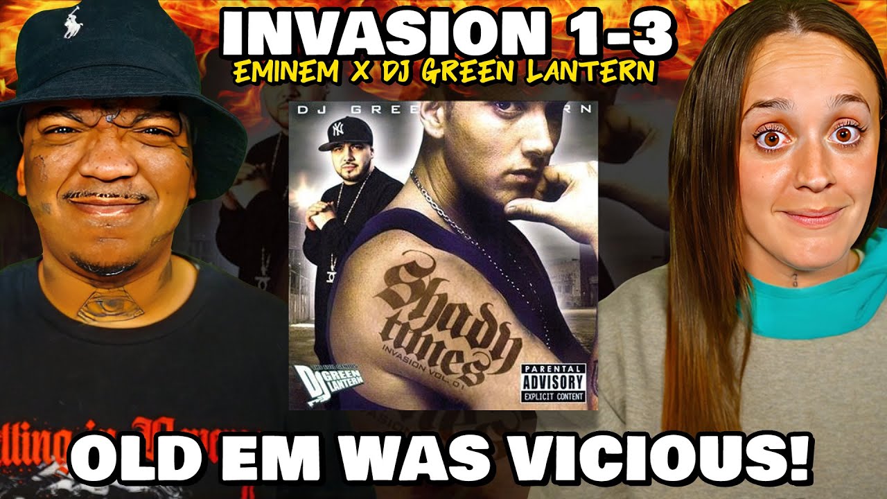 Eminem - Invasion 1-3 (Reaction)