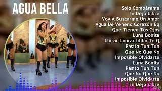 Agua Bella 2024 MIX Las Mejores Canciones - Solo Compárame, Te Dejo Libre, Voy A Buscarme Un Amo...