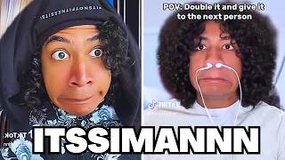 Try Not To Laugh Watching ItssIMANNN Skits Compilation | Funny TikTok Comedy 2026