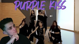 Reaction to Purple Kiss - Love Is Dead Choreography Video