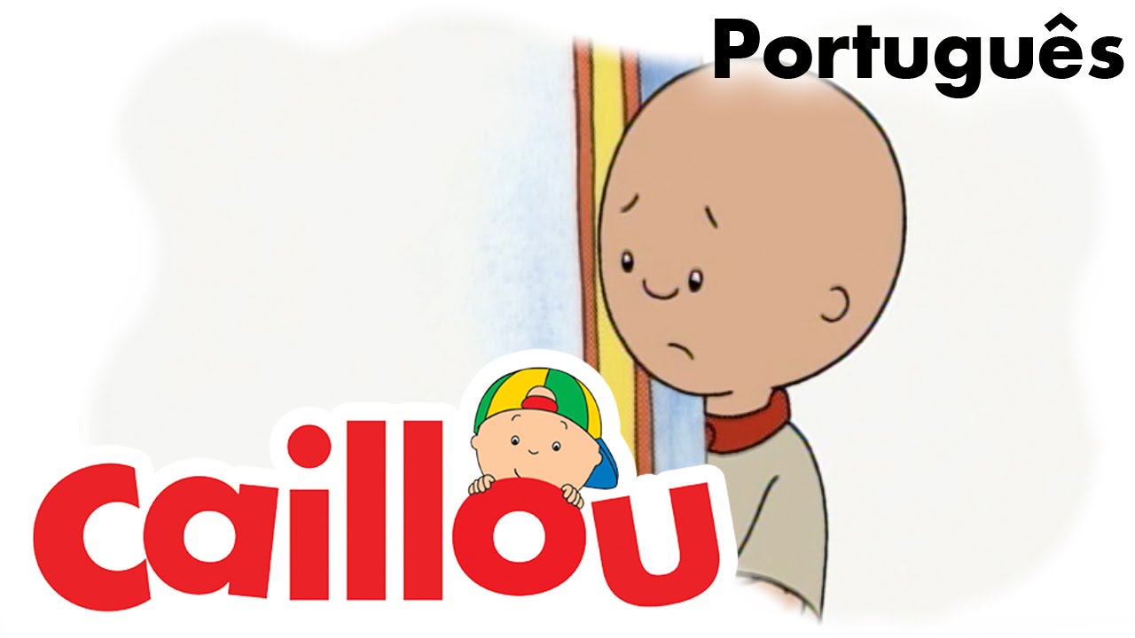 CAILLOU PORTUGUÊS -  Caillou está sozinho (S01E04)
