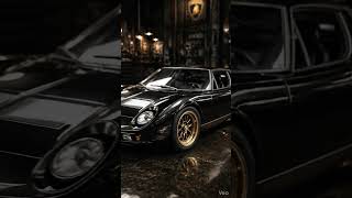vintage black Lamborghini #shorts #newtrend #vintage #new
