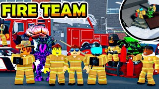 NEW Fire Station Dealership TOUR In Roblox CDT! (Fire Fighter Suit)
