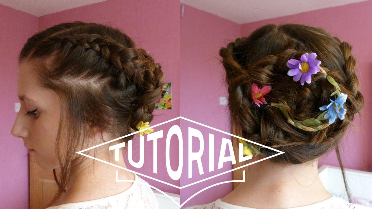 Braided Updo | Hair Tutorial - YouTube