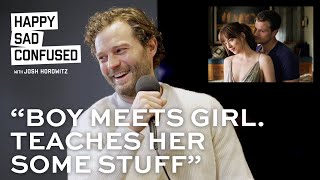 Jamie Dornan summarizes 50 SHADES movies in less than 30 seconds