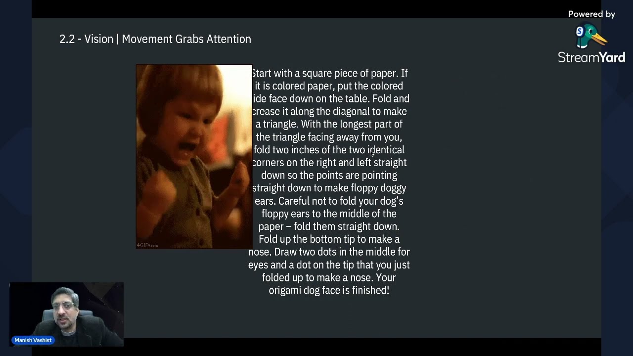 How design can help grab attention: moving things grab attention