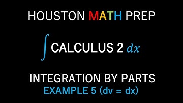 Integration by Parts Inverse Sine Function (Example 5)