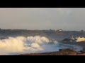 Massive waves batter St Ouen, Jersey